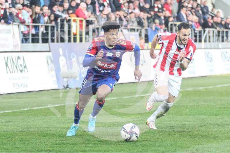 Piłka Nożna: PKO BP Ekstraklasa. Cracovia - Piast Gliwice. - Agencja Fotograficzna